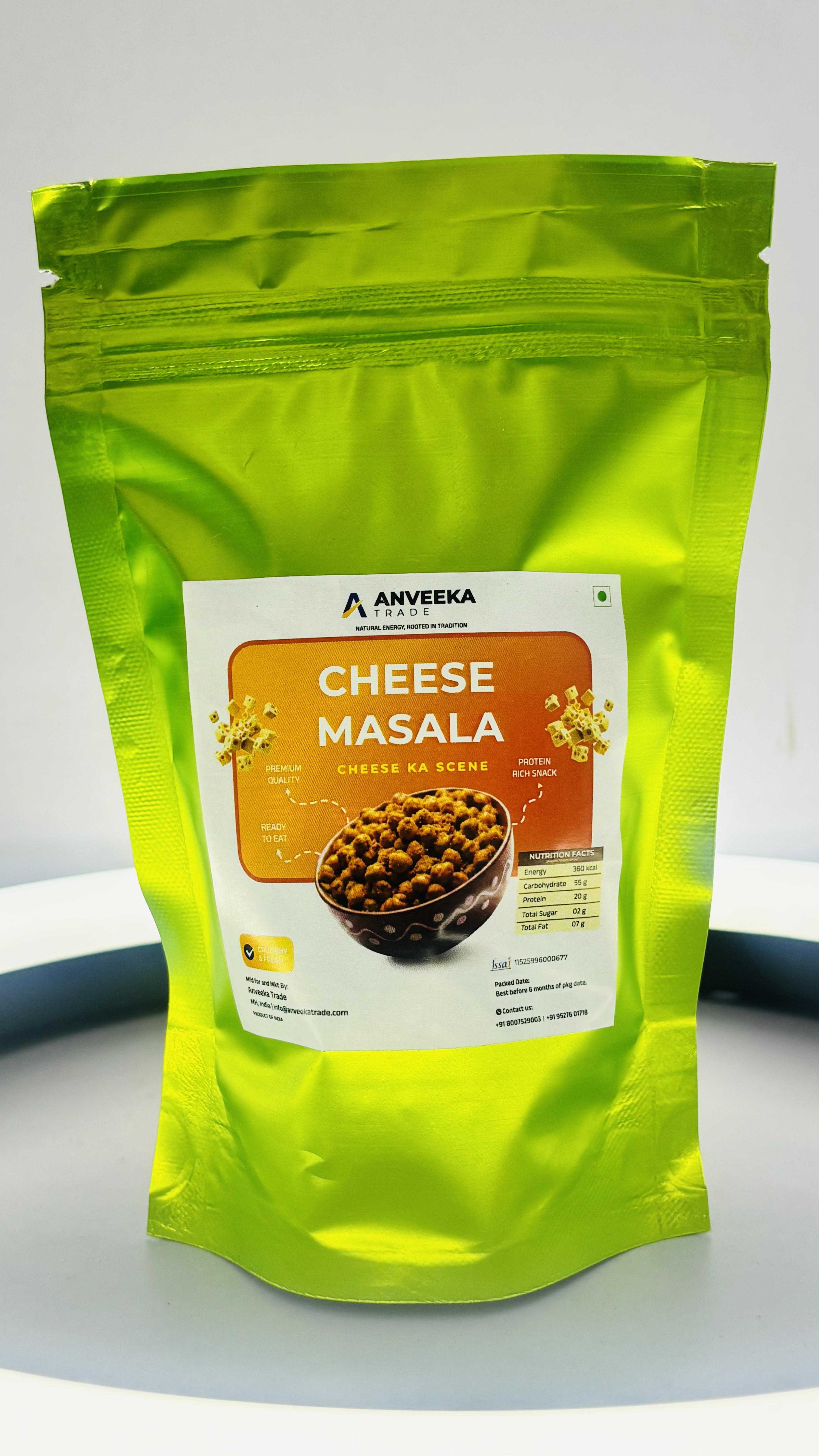 Cheese Masala roasted gram pack