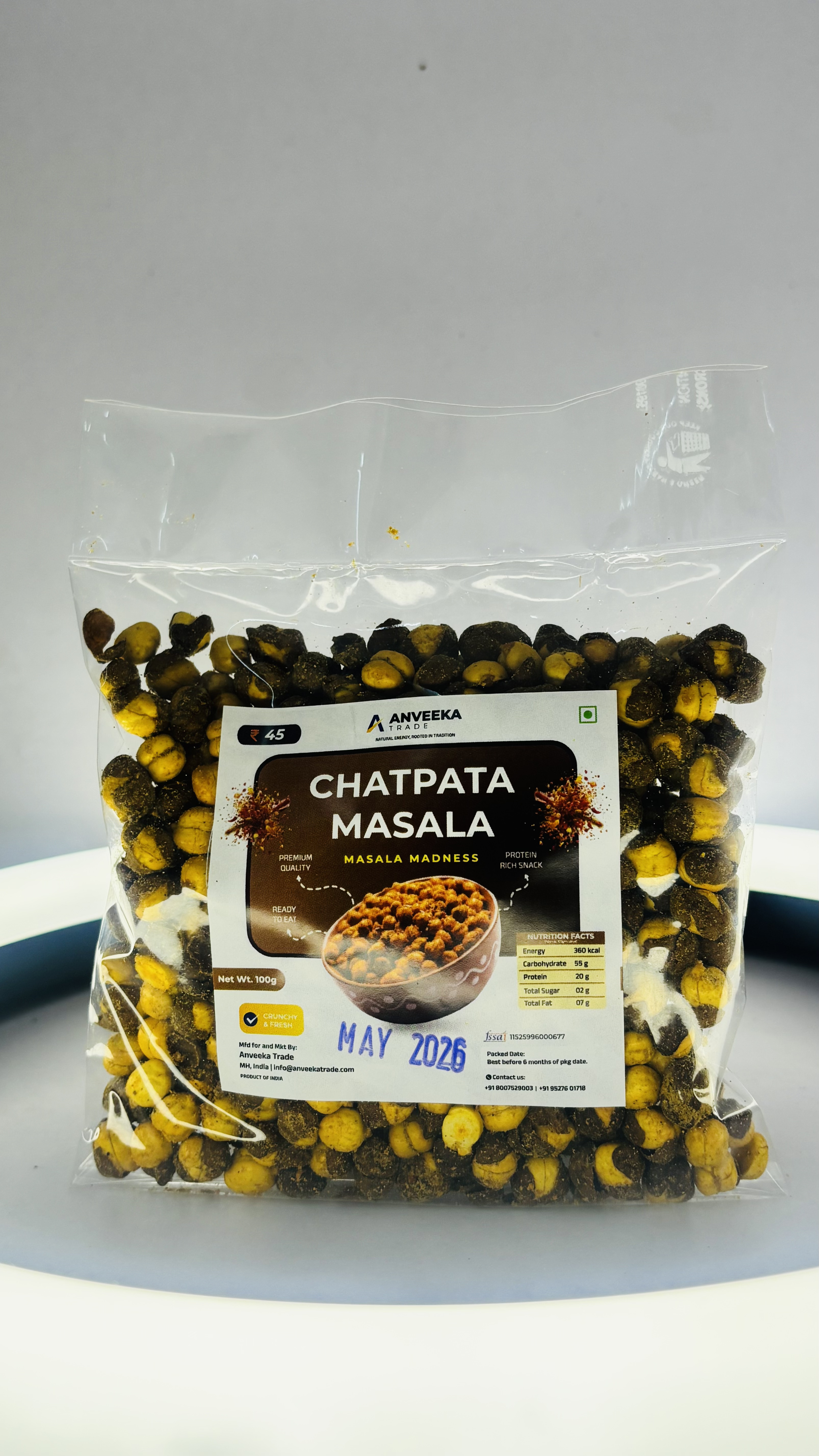 Chatpata Masala roasted gram — classic Indian